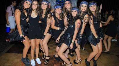 Valeria Yllescas, Paola Córdoba, Paulina Hawit, Alexandra Reyes, Fernanda Belot, Karina Lara, Marielle y Emily Hawit.