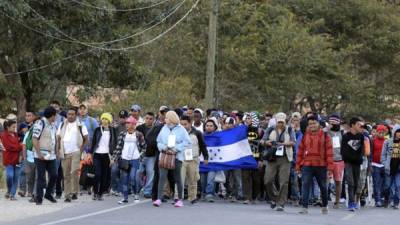 Miles de migrantes hondureños han salido del país en caravanas para cumplir el 'sueño americano'.