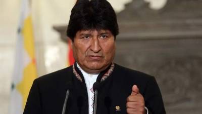 En la imagen, el expresidente de Bolivia Evo Morales.