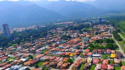 El sector noroeste es uno de los que más crece en desarrollo urbanístico, esto debido a que tiene muchos terrenos disponibles. Foto/Drone: Franklyn Muñoz.