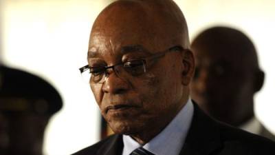El presidente sudafricano, Jacob Zuma. Foto:AFP/Archivo