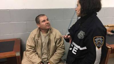 El Chapo compareció ayer jueves en una audiencia en la Corte de Nueva York.