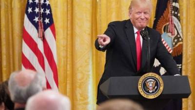 Trump entregará reconocimientos especiales a los agentes del ICE y la CBP por su labor contra los inmigrantes indocumentados./AFP.