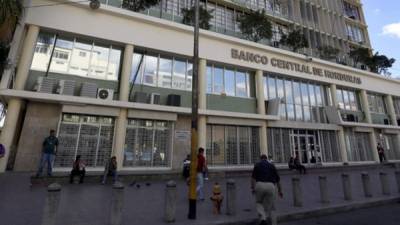 Edificio del BCH en Tegucigalpa. Esta dependencia es la responsable de la elaboración del programa.