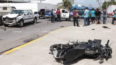 El accidente ocurrió en la 20 calle y 7 avenida de la colonia Prado Alto.