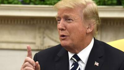 El presidente estadounidense, Donald J. Trump. EFE/Archivo