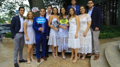 Gilberto Garza, Androlla Mitri, Taufic Andonie, Camilo Kafati, Lucía Matute, Adriana Rojas,Yamal Andonie, Ángela Bueso, Arianna Salgado y Arturo Rodezno.