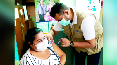 Esquema. En la sexta campaña de vacunación contra el covid se aplicaron en San Pedro Sula 130,958 primeras dosis y 118,463 segundas.