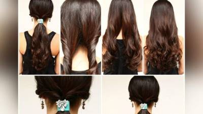 Con solo ver estos sencillos pasos te dará cuenta lo fácil que es peinarte tu sola para una fiesta.