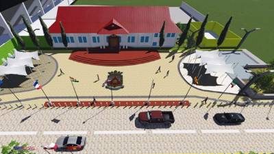 Así quedará la plaza Valle y el Museo de la Naturaleza, según el proyecto presentado.