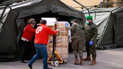 España se ha convertido en el segundo país con más casos a nivel mundial. Foto AFP