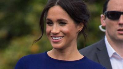 Meghan Markle en su último día de gira por Oceanía.