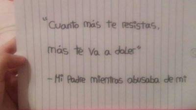 La menor relató su sufrimiento en una serie de poemas gracias al apoyo de sus maestras.