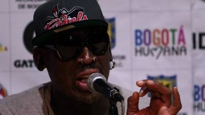 El jugador de la NBA, Dennis Rodman. EFE/Archivo