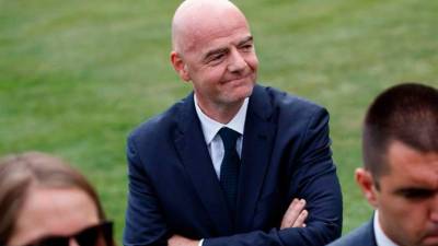 Gianni Infantino, presidente de la Fifa.