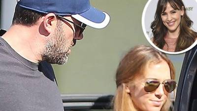 Ben Affleck, Christine Ouzounian, de compras el pasado abril.