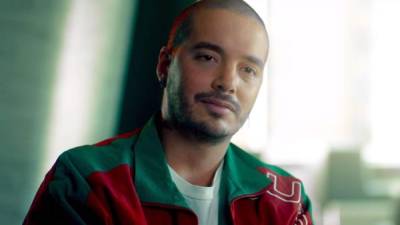 El artista colombiano José Álvaro Osorio Balvin mejor conocido como J Balvin.