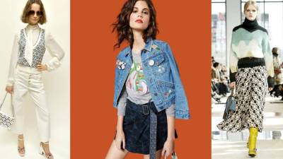 Puedes comprar un pantalón, una chamarra denim y una prenda colorida, que puede ser un jersey o falda.