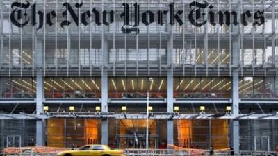 Instalaciones del diario The New York Time.
