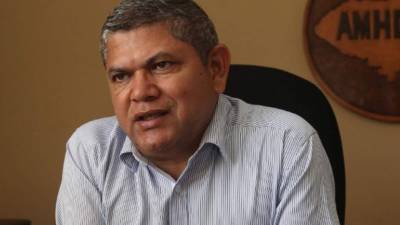Nery Cerrato, presidente de la Asociación de Municipios de Honduras (Amhon).