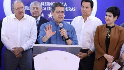 Este convenio firmado con la maquila “es un buen acuerdo para Honduras”, enfatizó el mandatario.
