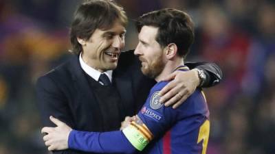 Antonio Conte es el entrenador del Inter y podría tener en sus filas al crack argentino Lionel Messi.