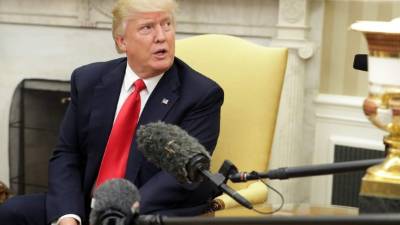 El presidente de USA Donald J. Trump. EFE/Archivo