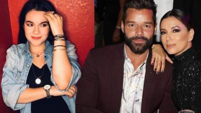 Sarita Sosa (i) quiso colarse a una fiesta de Ricky Martin y Eva Longoria sin una invitación.