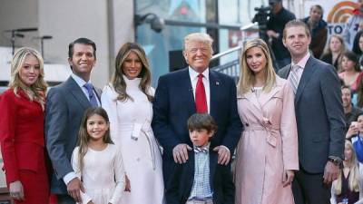 Donald Trump es padre de cinco hijos nacidos de tres matrimonios diferentes.// Foto Instagram Eric Trump.