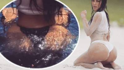 Una de las imágenes más provocadora de Kim Kardashian.