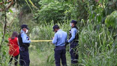 El cuerpo de la mujer victimada lo encontraron a eso de las 3:00 pm de ayer en Río Bijao.