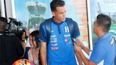 Tejeda debutó ayer con la Selección de Honduras en un partido eliminatorio.