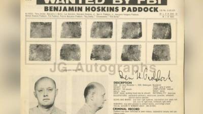 Benjamin Paddock estuvo en la lista de los 10 más buscados por el FBI.
