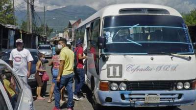 El sector transporte sostiene un diálogo con el Gobierno de Honduras.