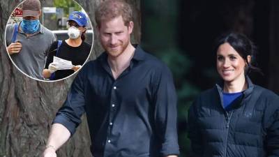 El príncipe Harry y Meghan Markle, duques de Sussex, han estado pasando el pico más crítico de la crisis del coronavirus en Estados Unidos.