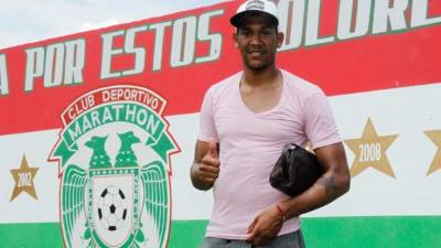 Yaudel Lahera a su llegada al complejo del Marathon.