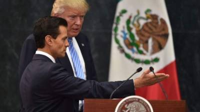 El presidente Donald Trump visitó México hace unos meses, ahora Peña Nieto llegará a la Casa Blanca.