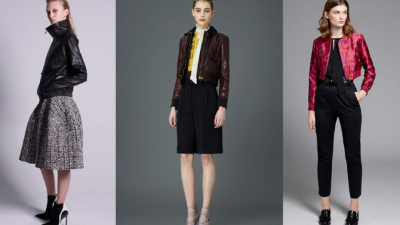 El punto a favor de la bomber sin estridencias es que admite combinaciones más arriesgadas.