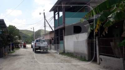 Autoridades llegaron a la vivienda donde se dio el ataque.