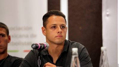 El futbolista mexicano Javier Hernández Balcázar, “Chicharito”.