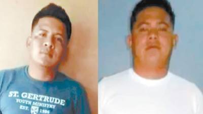 Foto en vida de los dos asesinados en Comayagua.
