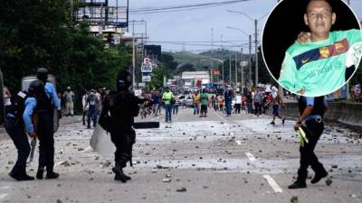 Fueron varias horas de tensión en el sector producto de los enfrentamientos.