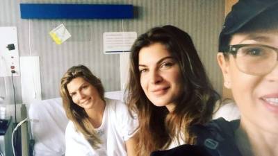 Montserrat Oliver, Yaya Kosikova y Yolanda Andrade.