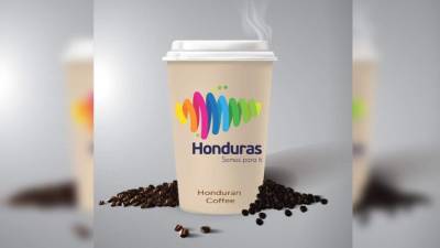 Así será el vaso en el que servirán el café hondureño.