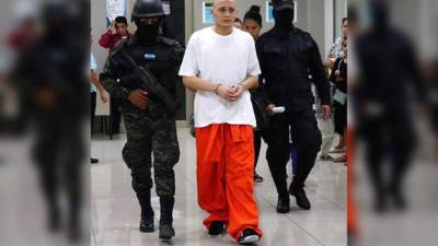 Julio César Ponce fue llevado a los juzgados a la audiencia de declaración de imputado por asesinato.