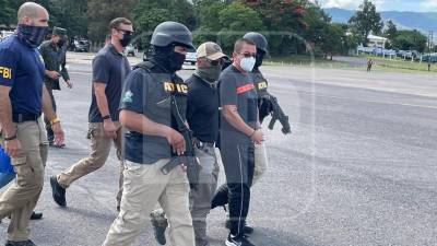 Fredy Mármol fue custodiado por agentes de la Atic y de otras entidades de seguridad.
