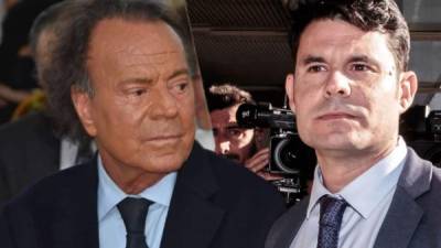 Julio Iglesias y Javier Santos.