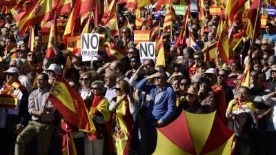 El presidente de la Comisión Europea, Jean-Claude Juncker, apeló de nuevo a la unidad y a la estabilidad para la resolución de la situación en Cataluña. Foto: AFP