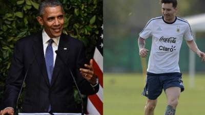 El presidente Barack Obama asegura que quiso conocer al futbolista argentina.