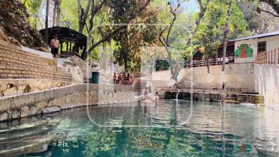 Las aguas termales Presidente en Gracias, Lempira, son uno de los mayores atractivos para los turistas.